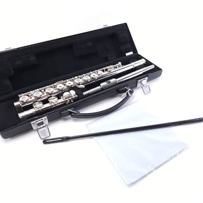 Refurbished Yamaha 281 (~262/282) Intro Intermediate Open Hole C Foot Flute +Warranty image 9