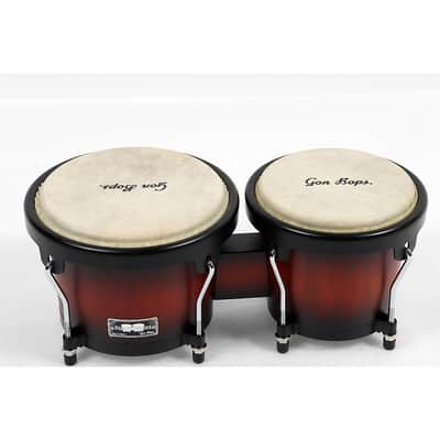 Gon Bops Fiesta Series Bongo Regular 7 and 8.5 in. Sunburst image 2