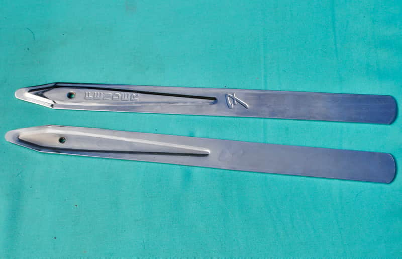 Fender 19 Inch Tilt Back Chrome Amp Legs image 1