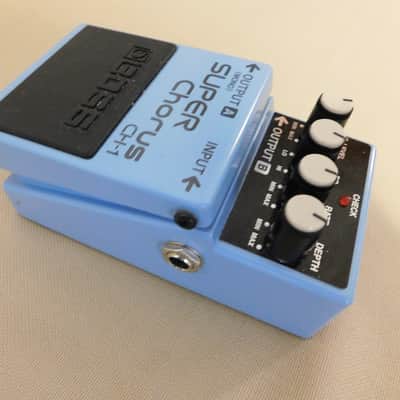Boss CH-1 Super Chorus (Dark Gray Label) 2001 - Present - Blue image 4