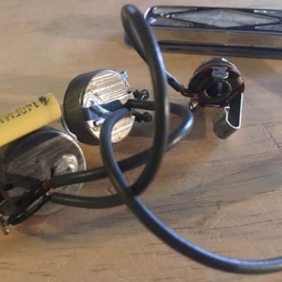 1959 DeArmond Pickup Harness w/Orig. Centralab Pots SEE VIDEO CLIP image 2