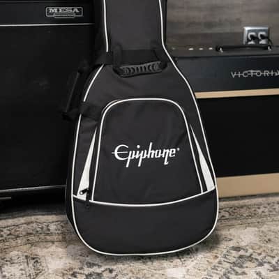 Epiphone Hummingbird Standard EC Acoustic/Electric Guitar - Natural with Gig Bag image 17