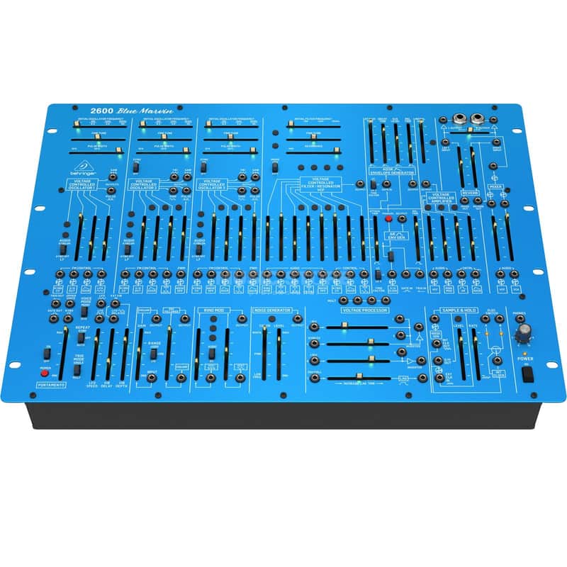 Behringer  2600  Limited-Edition Analog Semi-Modular Synthesizer  NEW - Blue Marvin image 1