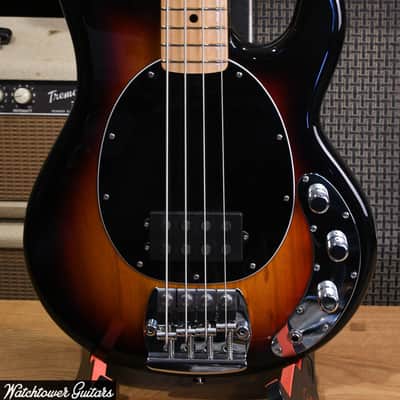 Ernie Ball Music Man Retro '70s StingRay Special 4 String Vintage Sunburst image 1