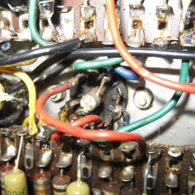 Vox AC-30/4 2-Channel 30-Watt 2x12" Guitar Combo 1960 - 1961 - Fawn image 22