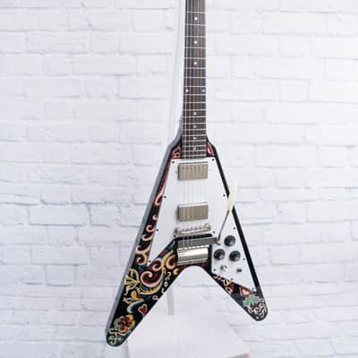 Epiphone Jimi Hendrix Signature "Love Drops" Flying V 2024 - Present - Ebony image 2