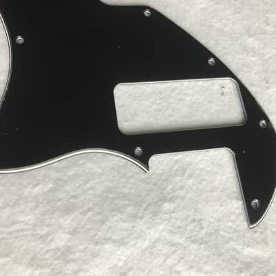 For Fender US Telecaster Thinline/Tele 69 P90 Guitar Pickguard,3 Ply Black image 3
