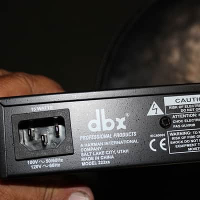 dbx 223xs Stereo 2-Way / Mono 3-Way Crossover (XLR) image 5