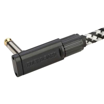 RockBoard Cable de Patch Flat Salt & Pepper Tweed - 10 cm image 3