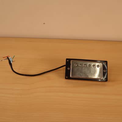 1990s DiMarzio DP-195 Classic PAF Humbucker Pickup 7.69ohms Nickel image 4