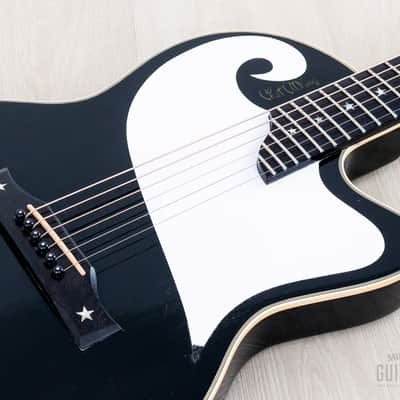 1997 Gibson Chet Atkins SST Ebony Acoustic Electric Steel String Guitar w/ Case image 8