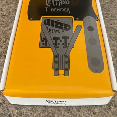 COUNTRY TONE! 2 Arm Pedal Steel Certano T-Bender fits Telecaster, B&G Bender EZ Bolt-On Bridge In Nickel image 4