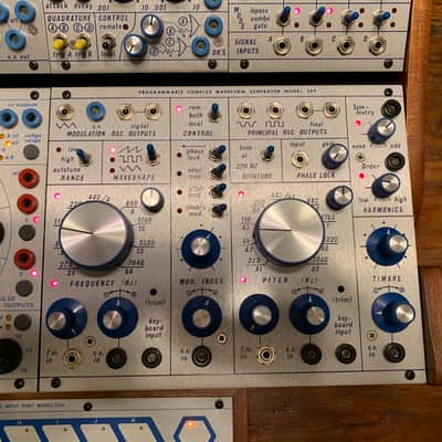 Buchla Skylab case 200e 200r Full System with Extra Modules and Cables image 7