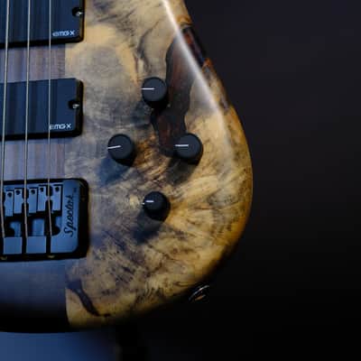 Spector (USA) NS-5 Neck-Thru 2024 - Buckeye Burl image 5