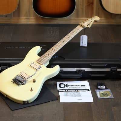 Minty! 2009 Charvel Custom Shop San Dimas HH w/ Floyd Electric Guitar White Relic + OHSC