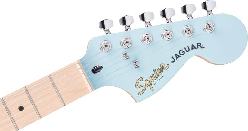 Fender Squier FSR Affinity Series Jaguar Maple Fingerboard White