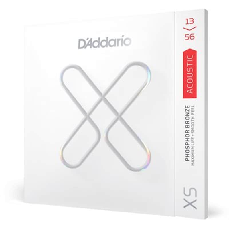 New D'addario XS Acoustic Phosphor Bronze 13-56 - Medium String Lot ( 2 Packs) image 1