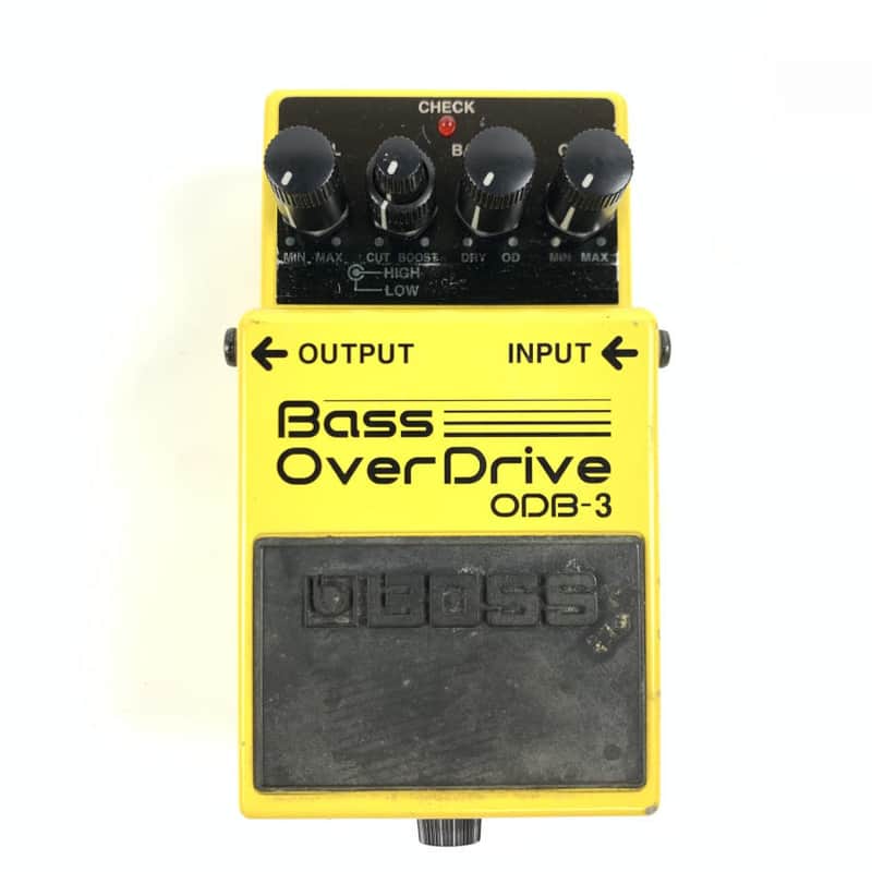 Boss ODB-3 Bass OverDrive Yellow From Japan image 1