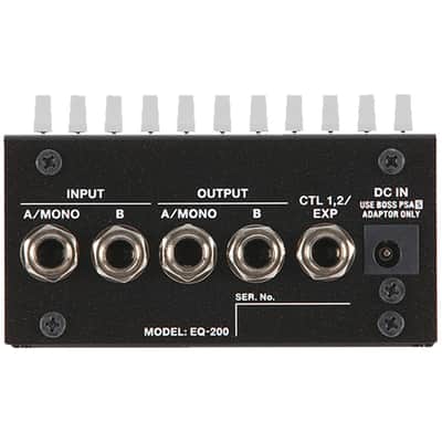 Boss EQ-200 Graphic Equalizer Pedal - Open Box image 4