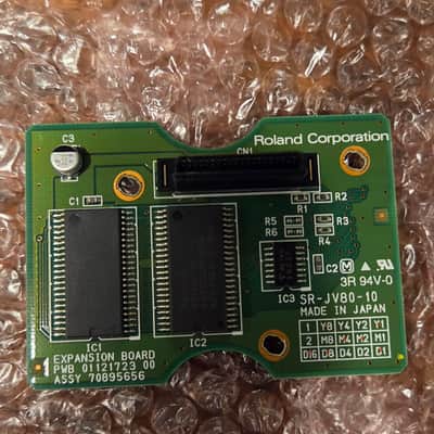 Roland SR-JV80-10 Bass and Drums Expansion Board 1990s - Green image 2
