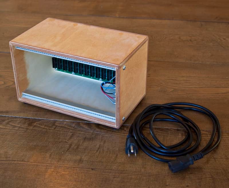 Doepfer A-100 LC1 Low Cost Eurorack Case - 3U / 48HP (Wood) [USED] image 1
