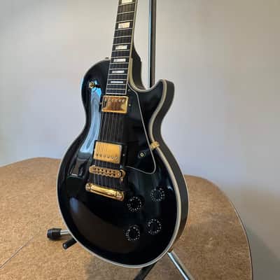 Gibson Les Paul Custom Deluxe 1991 - Black image 3