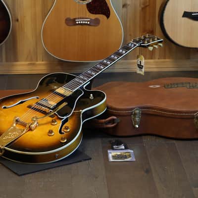 1993 Gibson ES-350T w/ Bigsby Semi-Hollow Electric Guitar Vintage Sunburst + OHSC image 1