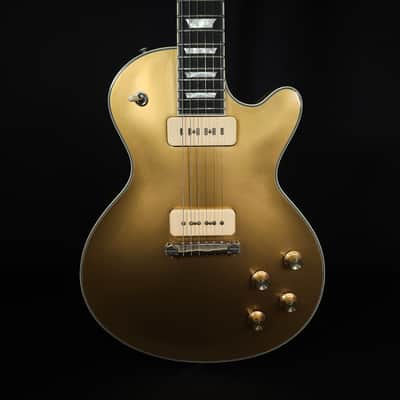 Eastman SB54/TV Limited Single Cut Gold Top With Lollars, Hard Case image 3