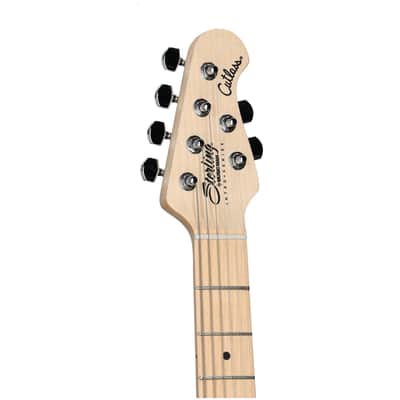Sterling Intro Series Cutlass HSS Electric Guitar, Canvas White image 7