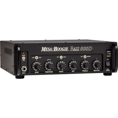 Mesa Boogie Bass-800D Black Metal Enclosure Tube Bass Amp image 3