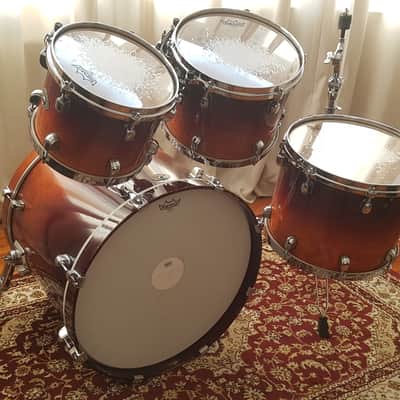 Tama Starclassic Early 2000s Made in Japan - Dark Cherry Fade. Includes cases and stand. image 4