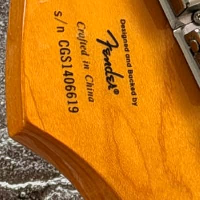 Squier Stratocaster - Tobacco Burst - SN - CGS1406619 image 10