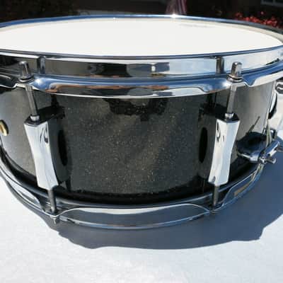 Pearl Vision Birch Snare 2012 - Black Glass Glitter Sparkle image 10