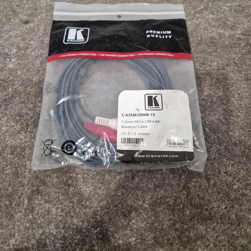 2010s Kramer C-A35M/2RAM-10 Gray