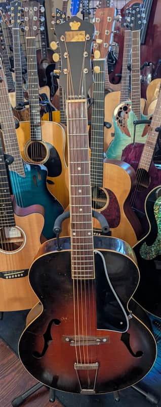 Gibson-Made Recording King M-3 Archtop Acoustic Guitar image 1