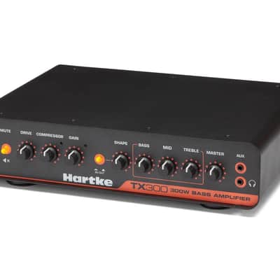 Hartke TX300 300-Watt Lightweight Bass Amplifier Head image 3