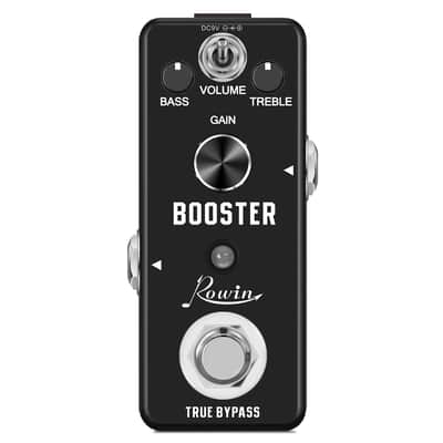 Rowin Booster Pedal with Rich Distortion Sound True Bypass LEF-318 Holiday Special $27.80 image 1