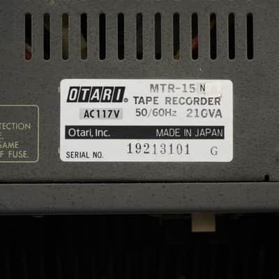 Otari MTR-15 2-Track Reel-to-Reel Analog Mastering Tape Machine w/ Extras #51538 image 10