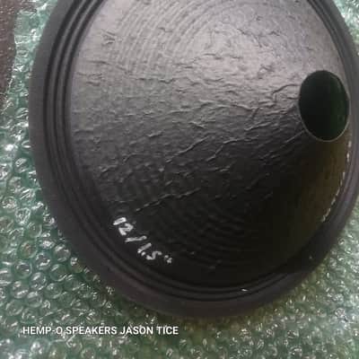 JENSEN A12 CONE  RECONE REPAIR DEEP CONE FOR A12 AND F12! CLOTH SURROUND= MORE EXCURSION=DEEPER BASS FIBERGLASS LOADED PMR SPEAKERS image 4