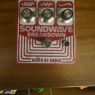 Death By Audio Soundwave Breakdown 2010s - Red image 2