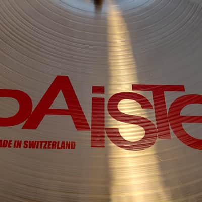 VIDEO! Paiste 2002 17" Crash Nice Shape Why pay $370?? image 8