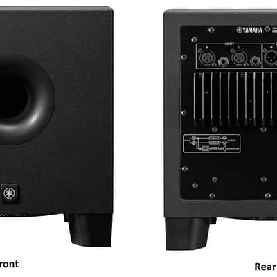 Yamaha HS8S | 8in Powered Studio Subwoofer - 150W | XLR/TRS Inputs with Adjustable Low & High Cut image 1