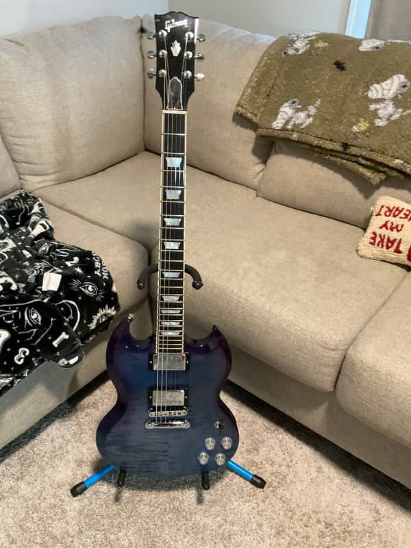 Gibson SG Modern 2019 - Present - Blueberry Fade image 1