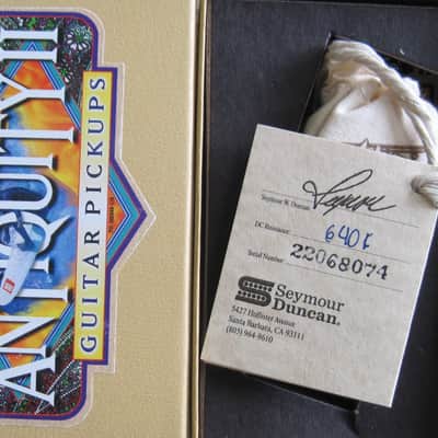 Seymour Duncan Antiquity II Firebird Neck Pickup Gold Cover 6.40k image 1