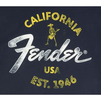 Fender Baja Blue T-Shirt (Medium) - T-Shirt image 2