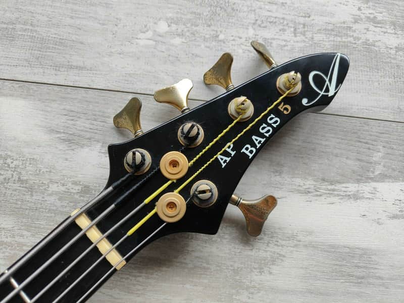 1984 Aria Pro II Japan RSB Deluxe 5-String Bass (Black) | Reverb