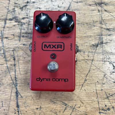 Vintage MXR Dyna Comp Block Guitar Pedal with Original Box 1983 image 2