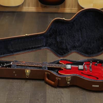 2014 Gibson Warren Haynes '61 ES-335 Semi-Hollow Electric Guitar Faded Cherry + COA OHSC image 22