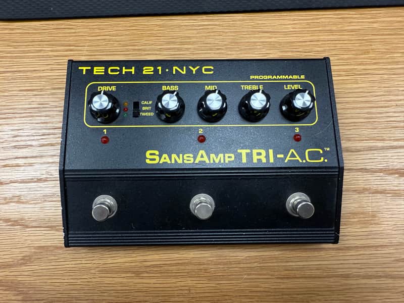 TECH21 テック21 SANSAMP TRI-A.C. プリアンプ TECH21 テック21 SANSAMP TRI-A.C. プリアンプ TRI-A.C. – Tech 21 NYC
