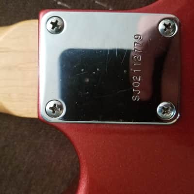 Left Handed Kramer Focus 2002 RED SPARKLE Fender USA PICKGUARD ELECTRONICS AND PICKUPS !! image 8